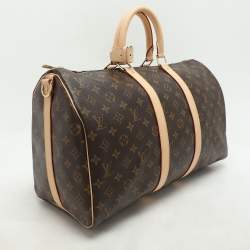 Louis Vuitton Monogram Canvas Keepall Bandouliere 45 Bag