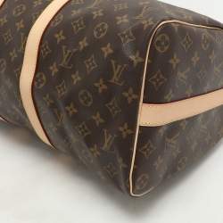 Louis Vuitton Monogram Canvas Keepall Bandouliere 45 Bag