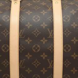 Louis Vuitton Monogram Canvas Keepall Bandouliere 45 Bag