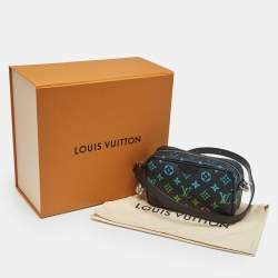 Pre Owned Louis Vuitton Monogram Iridescent Canvas Trocadero Wearable Wallet