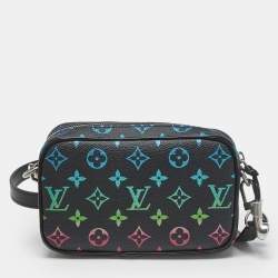 Pre Owned Louis Vuitton Monogram Iridescent Canvas Trocadero Wearable Wallet