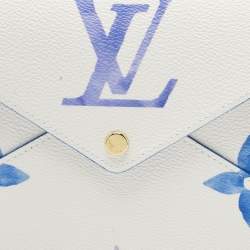 Pre Owned Louis Vuitton Monogram Giant By The Pool Canvas Kirigami Pochette