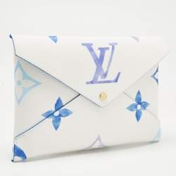 Pre Owned Louis Vuitton Monogram Giant By The Pool Canvas Kirigami Pochette
