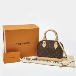 Pre Owned Louis Vuitton Monogram Canvas Alma BB Bag