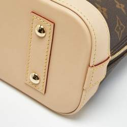 Pre Owned Louis Vuitton Monogram Canvas Alma BB Bag