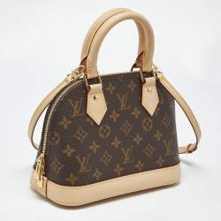 Pre Owned Louis Vuitton Monogram Canvas Alma BB Bag