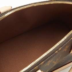 Pre Owned Louis Vuitton Monogram Canvas Alma BB Bag