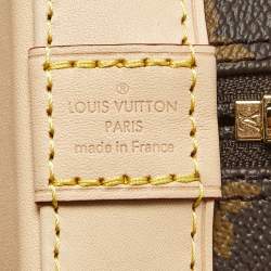 Pre Owned Louis Vuitton Monogram Canvas Alma BB Bag
