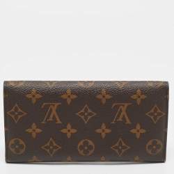 Pre Owned Louis Vuitton Fuchsia Monogram Canvas  Josephine Wallet