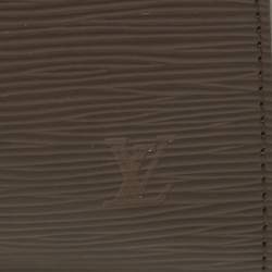 Pre Owned Louis Vuitton Moka Epi Leather Pochette Accessoires Bag