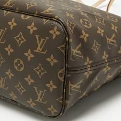 مملوكة مسبقًا حقيبة لوي فيتون مونوجرام كانفاس نيفرفول ميديوم
