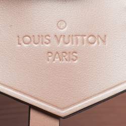 Pre Owned Louis Vuitton Metallic Peach Epi Leather Alma PM Bag