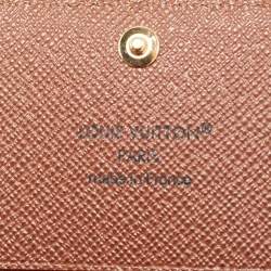 Pre Owned محفظة لوي فيتون "انفيلوي كارت ذو فيزيت كانفاس مونوغرامي