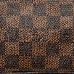 Pre Owned Louis Vuitton Damier Ebene Canvas Mini Pochette Accessoires Bag