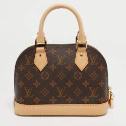 Pre Owned Louis Vuitton Monogram Canvas Alma BB Bag