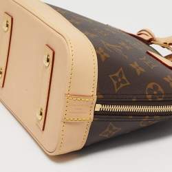 Pre Owned Louis Vuitton Monogram Canvas Alma BB Bag