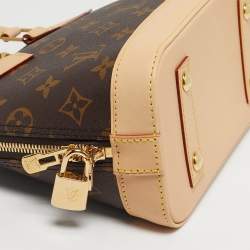 Pre Owned Louis Vuitton Monogram Canvas Alma BB Bag