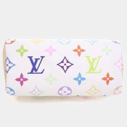 مملوكة مسبقًا حقيبة لوي فيتون x تاكاشي موراكامي مونوغرام نانو ملون سبيدي