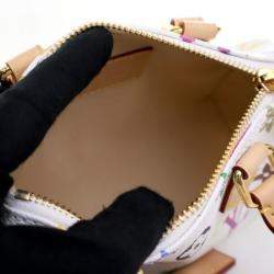 مملوكة مسبقًا حقيبة لوي فيتون x تاكاشي موراكامي مونوغرام نانو ملون سبيدي