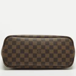 مملوكة مسبقًا Louis Vuitton Neverfull PM Damier Ebene Canvas Bag