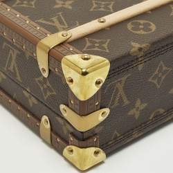 Pre Owned Louis Vuitton Trunk Monogram Canvas Top Handle Bag