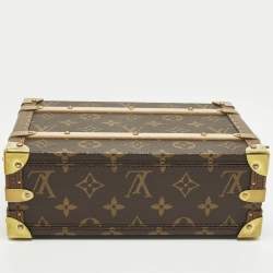 Pre Owned Louis Vuitton Trunk Monogram Canvas Top Handle Bag