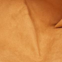 Pre Owned Louis Vuitton Fortune Cookie Tan Monogram Leather Pouch