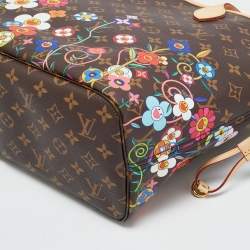 مملوكة مسبقًا Louis Vuitton x Takashi Murakami Neverfull MM Monogram Canvas Tote