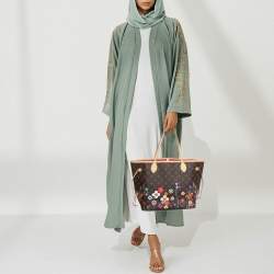 مملوكة مسبقًا Louis Vuitton x Takashi Murakami Neverfull MM Monogram Canvas Tote