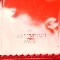 مملوكة مسبقًا Louis Vuitton Keepall Bandouliere 50 Red Monogram PVC Duffel Bag
