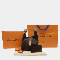 Pre Owned Louis Vuitton Atlantis GM Monogram Canvas Hobo