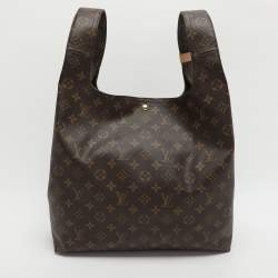 Pre Owned Louis Vuitton Atlantis GM Monogram Canvas Hobo