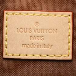 Pre Owned Louis Vuitton Atlantis GM Monogram Canvas Hobo