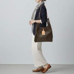 Pre Owned Louis Vuitton Atlantis GM Monogram Canvas Hobo