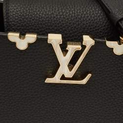 مملوكة مسبقًا Louis Vuitton Capucines BB Black Taurillon Leather Top Handle Bag