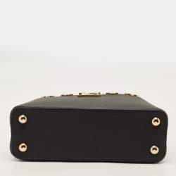 مملوكة مسبقًا Louis Vuitton Capucines BB Black Taurillon Leather Top Handle Bag