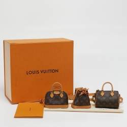 مملوكة مسبقًا Louis Vuitton Trio Mini Icones Monogram Canvas Shoulder Bag