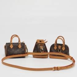 مملوكة مسبقًا Louis Vuitton Trio Mini Icones Monogram Canvas Shoulder Bag