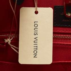 Pre Owned Louis Vuitton Onthego MM Monogram Giant Reverse Canvas Tote