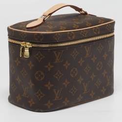 مملوكة مسبقًا حقيبة أدوات الزينة لوي فيتون نايس بي بي قماش مونوغرام