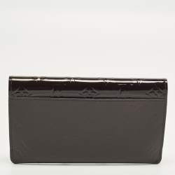 مملوكة مسبقًا Louis Vuitton Jeanne Amarante Monogram Vernis Continental Wallet