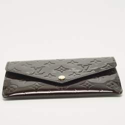 مملوكة مسبقًا Louis Vuitton Jeanne Amarante Monogram Vernis Continental Wallet