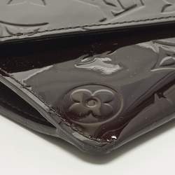 مملوكة مسبقًا Louis Vuitton Jeanne Amarante Monogram Vernis Continental Wallet