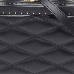 Pre Owned حقيبة لوي فيتون بيتي فاليز جلد ماليتاج سوداء بيد علوية