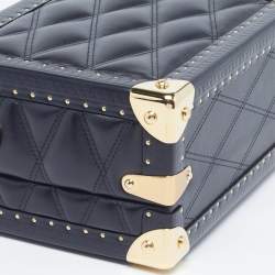 Pre Owned حقيبة لوي فيتون بيتي فاليز جلد ماليتاج سوداء بيد علوية