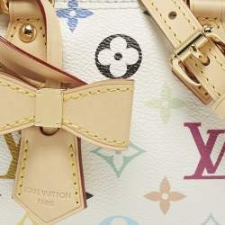 Pre Owned حافظة بطاقات لوي فيتون كانفاس مونوغرامي فوشيا