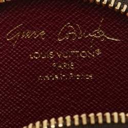 Pre Owned محفظة عملات لوي فيتون روزالي قماش دامير إبيني