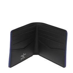 مملوكة مسبقًا محفظة لوى فيتون سليندر طباعة خريطة كانفاس غرافيتى دامييه 