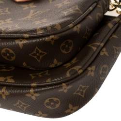 Louis Vuitton Rose Clair Monogram Canvas Multi Pochette Accessoires