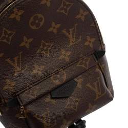 Pre Owned حقيبة ظهر لوي فيتون بالم سبرينغز صغيرة كانفاس مونوغرامي 